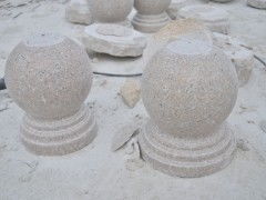 虾红石材圆球 供应产品 南安市云华石材工艺厂